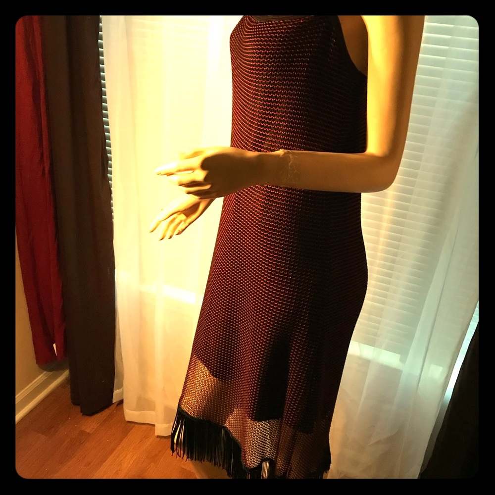 Fetish Fringe Party Dress
